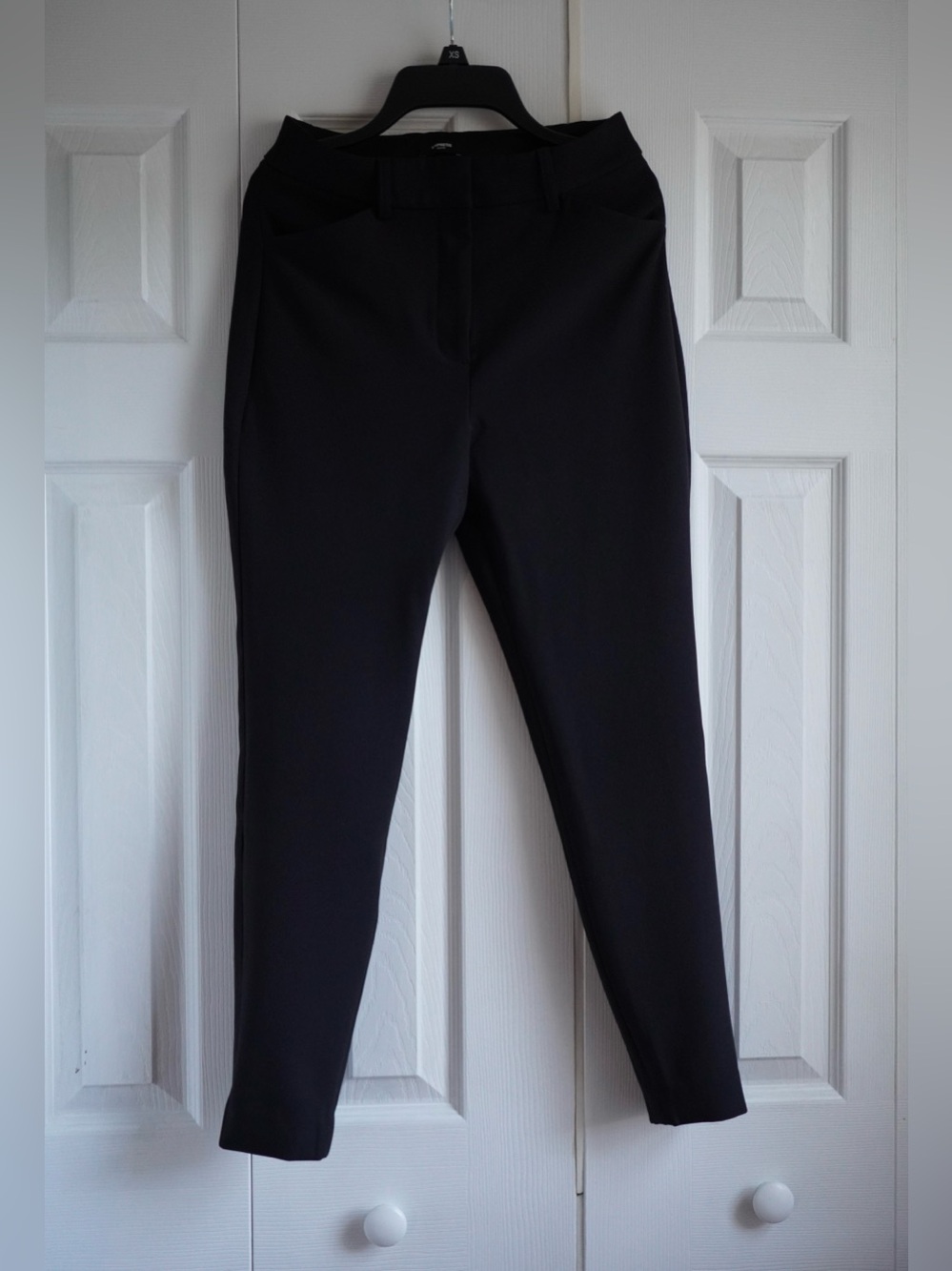 Express Editor Skinny Pants Black Size 0 Short